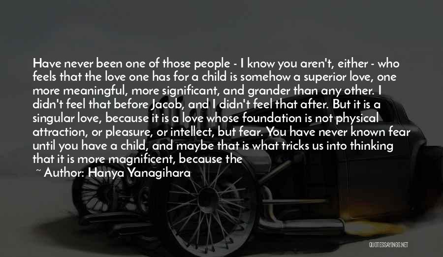 I Never Thought I Could Love You Quotes By Hanya Yanagihara