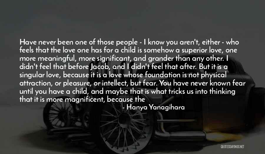 I Never Thought That I Could Love You Quotes By Hanya Yanagihara