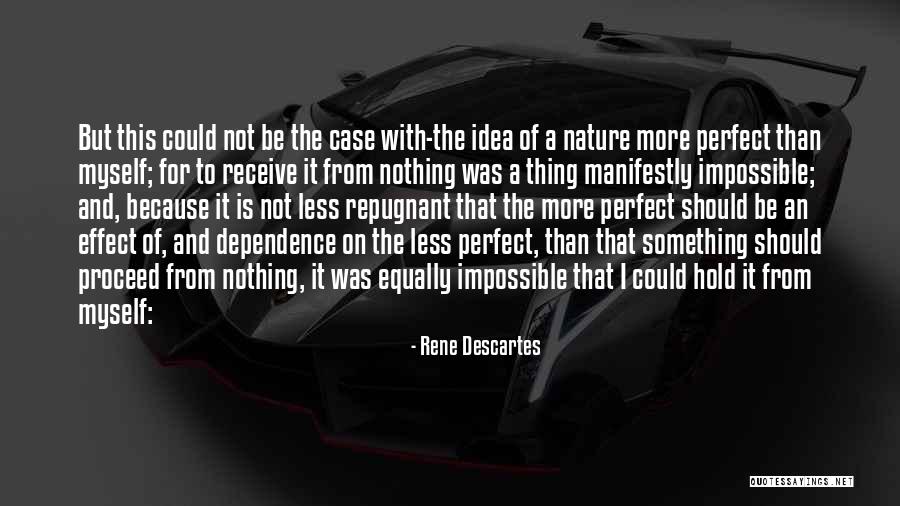 I Not Perfect But Quotes By Rene Descartes