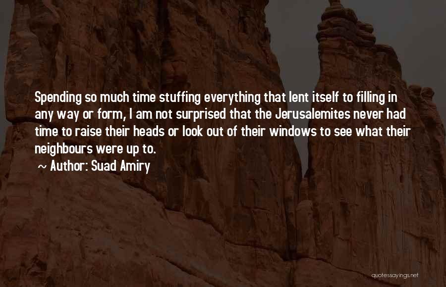 I Not Surprised Quotes By Suad Amiry