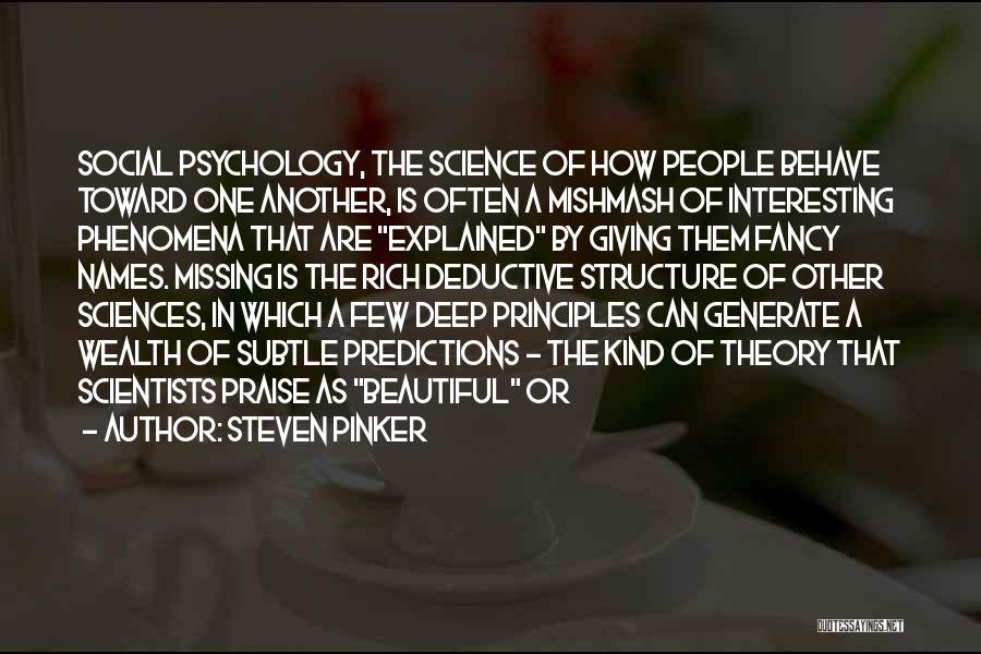 I O Psychology Quotes By Steven Pinker