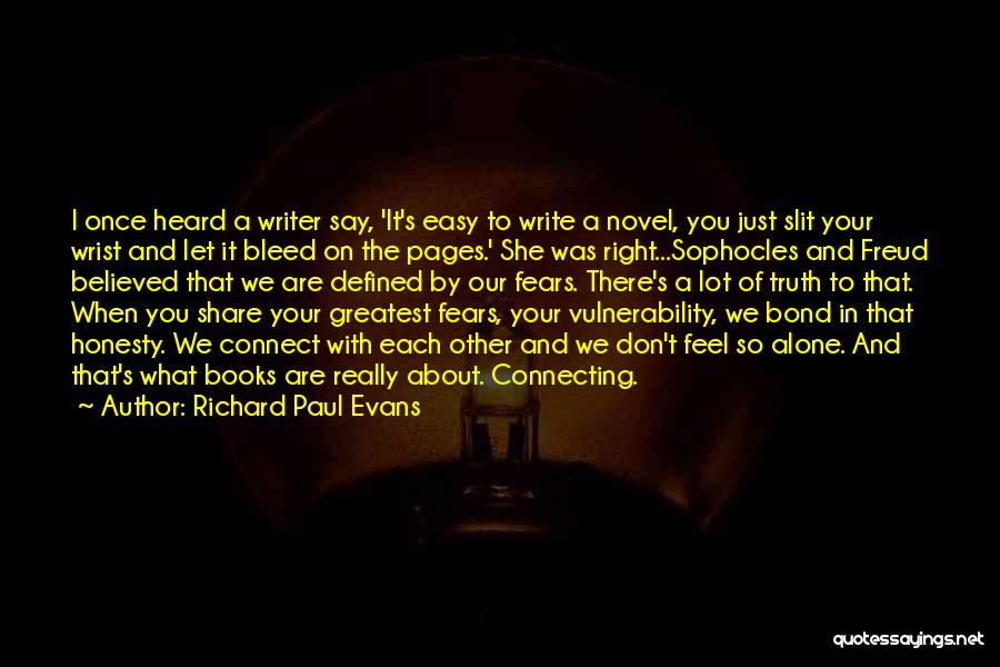 I Once Believed Quotes By Richard Paul Evans