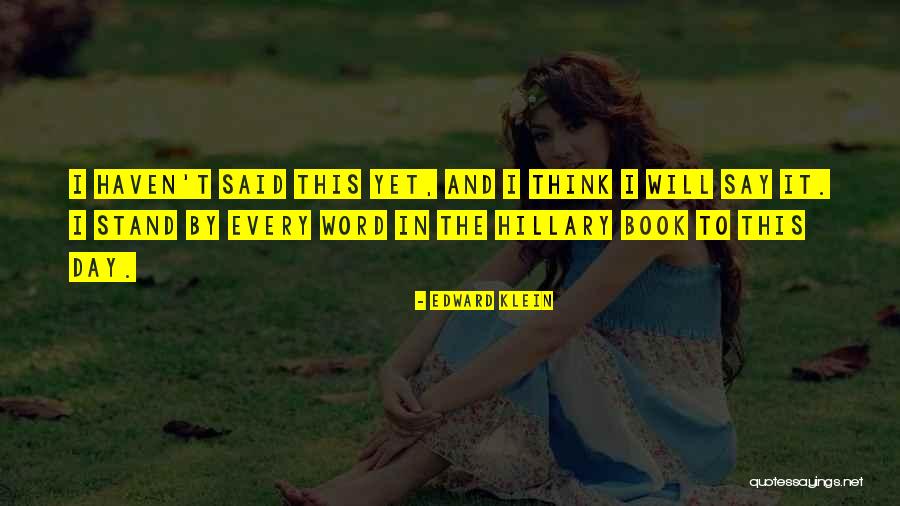 I Overthinking Therefore I Ruin Quotes By Edward Klein I Overthinking Therefore I Ruin Quotes By Edward Klein