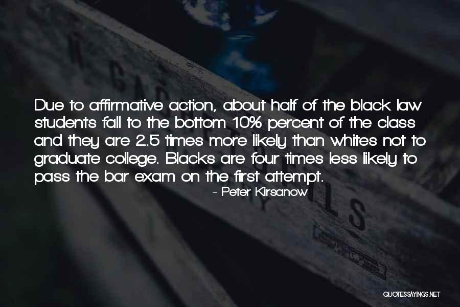 I Pass The Exam Quotes By Peter Kirsanow I Pass The Exam Quotes By Peter Kirsanow