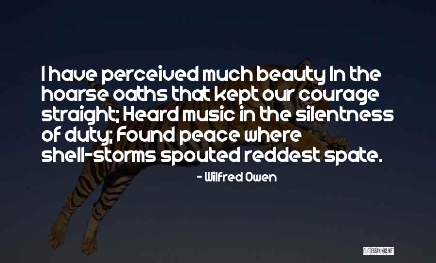 I Perceived Quotes By Wilfred Owen I Perceived Quotes By Wilfred Owen