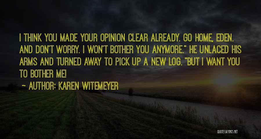 I Pick You Quotes By Karen Witemeyer