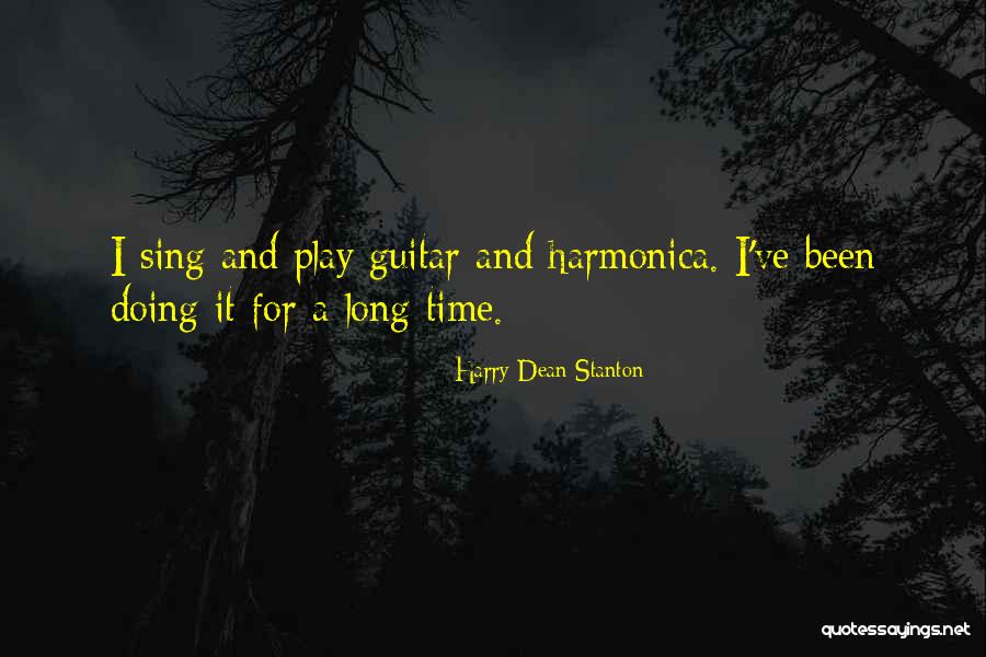 I Play Guitar Quotes By Harry Dean Stanton