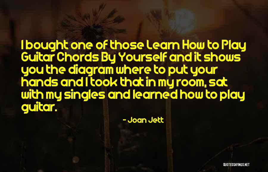 I Play Guitar Quotes By Joan Jett