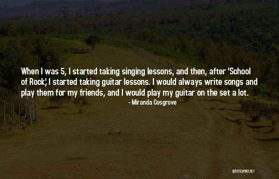 I Play Guitar Quotes By Miranda Cosgrove I Play Guitar Quotes By Miranda Cosgrove