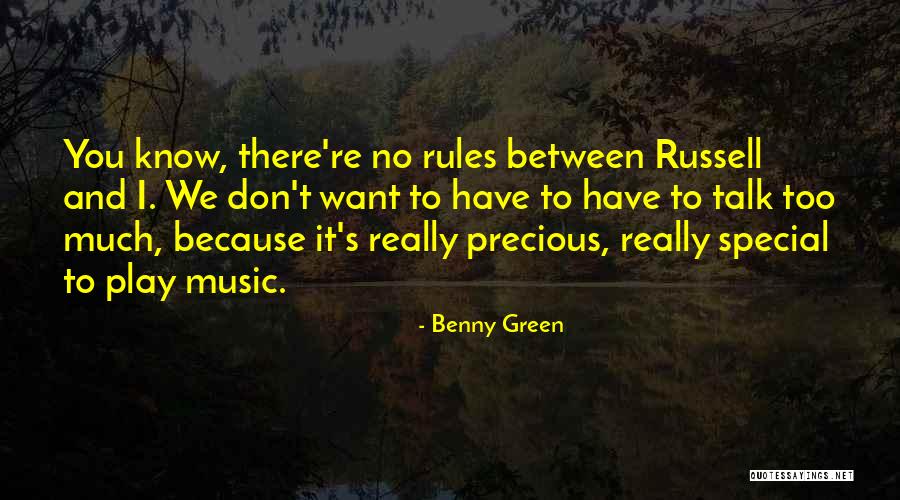 I Play You Quotes By Benny Green