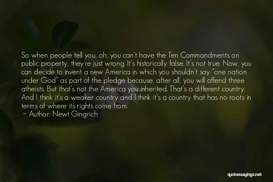 I Pledge Quotes By Newt Gingrich