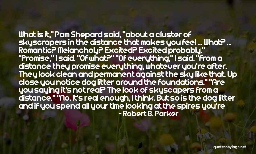 I Promise Romantic Quotes By Robert B. Parker