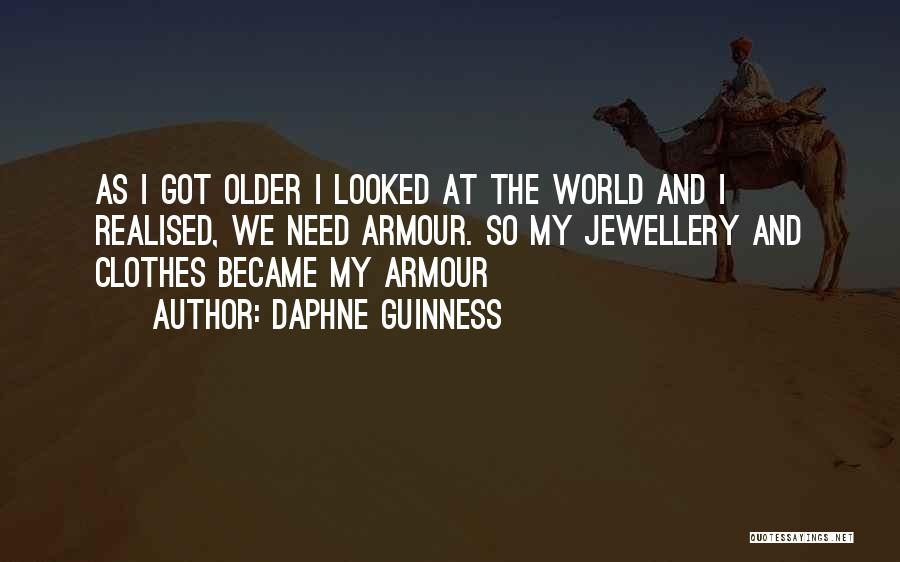 I Realised Quotes By Daphne Guinness