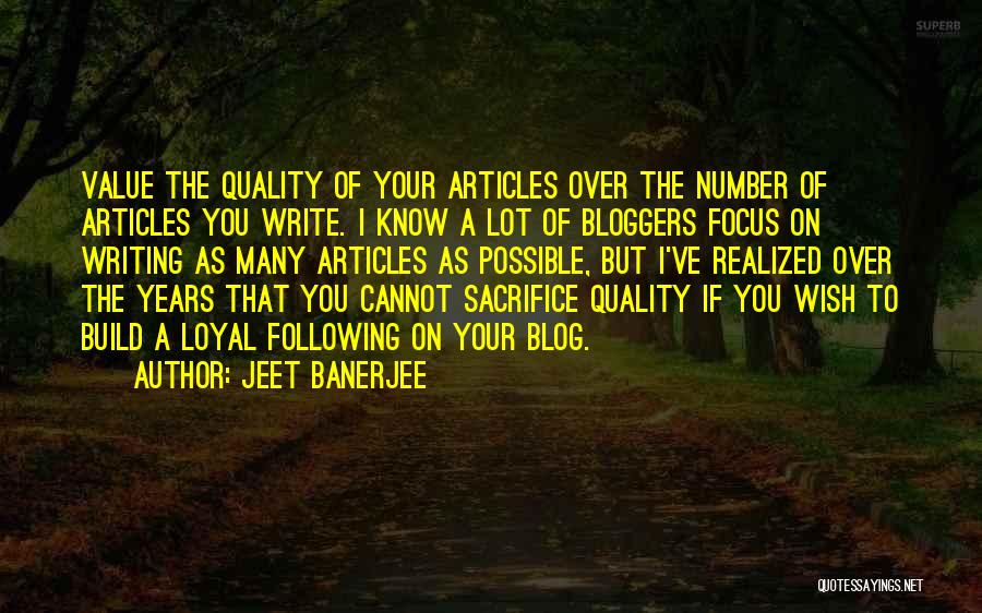 I Realized A Lot Quotes By Jeet Banerjee