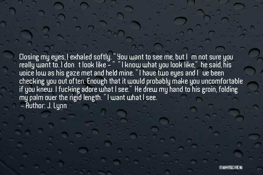 I Really Adore You Quotes By J. Lynn