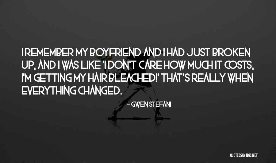 I Really Care Quotes By Gwen Stefani