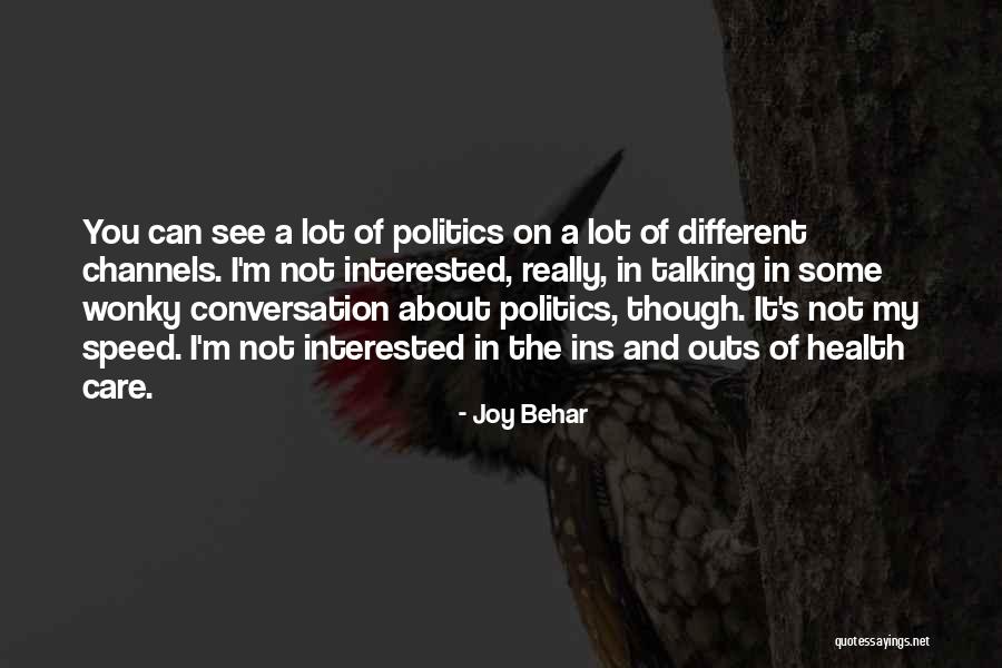 I Really Care Quotes By Joy Behar I Really Care Quotes By Joy Behar