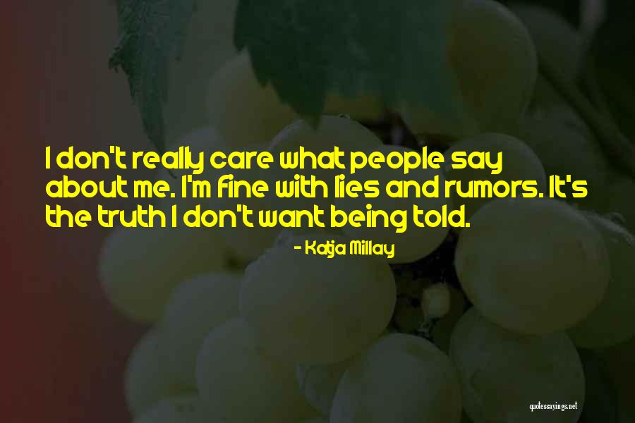 I Really Care Quotes By Katja Millay I Really Care Quotes By Katja Millay