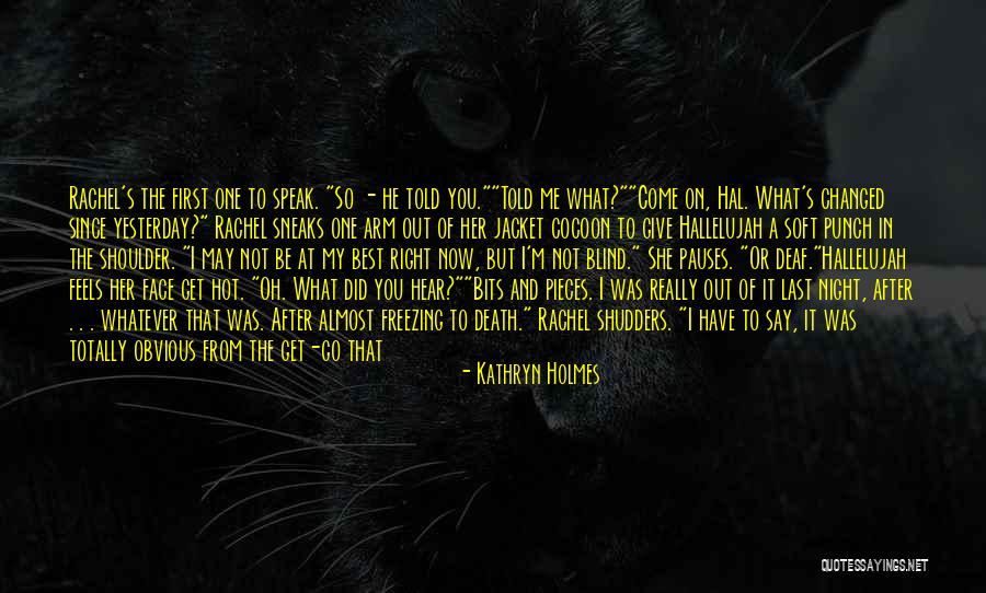 I Really Did Like You Quotes By Kathryn Holmes