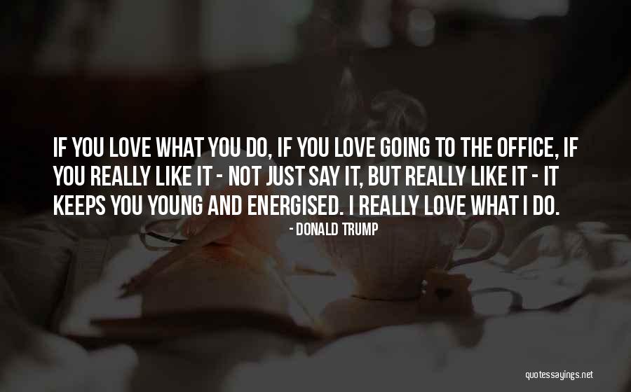 I Really Do Love You Quotes By Donald Trump