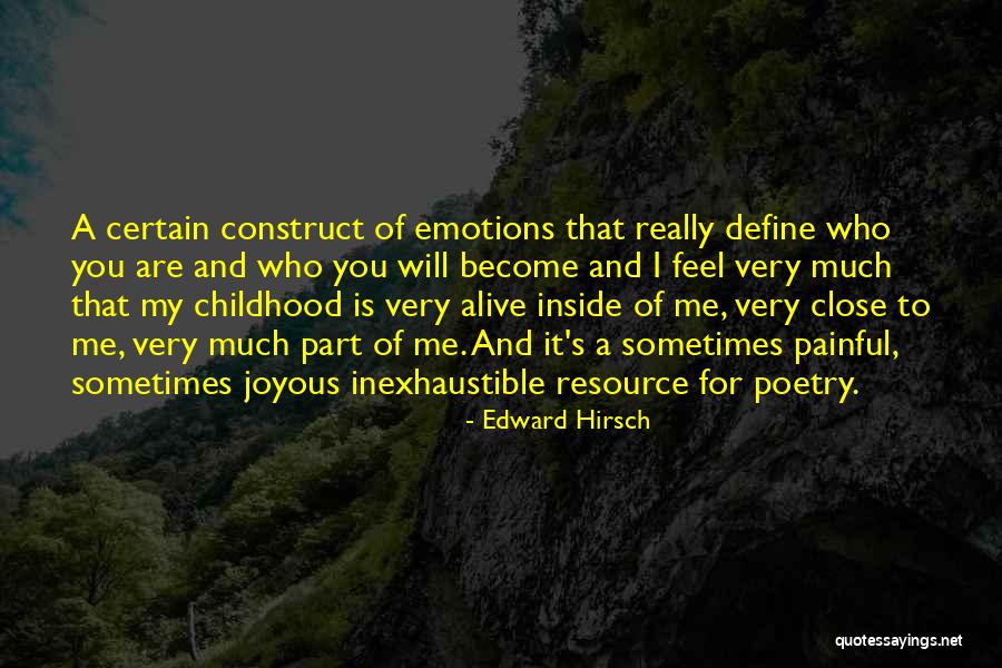 I Really Feel Inside Quotes By Edward Hirsch I Really Feel Inside Quotes By Edward Hirsch