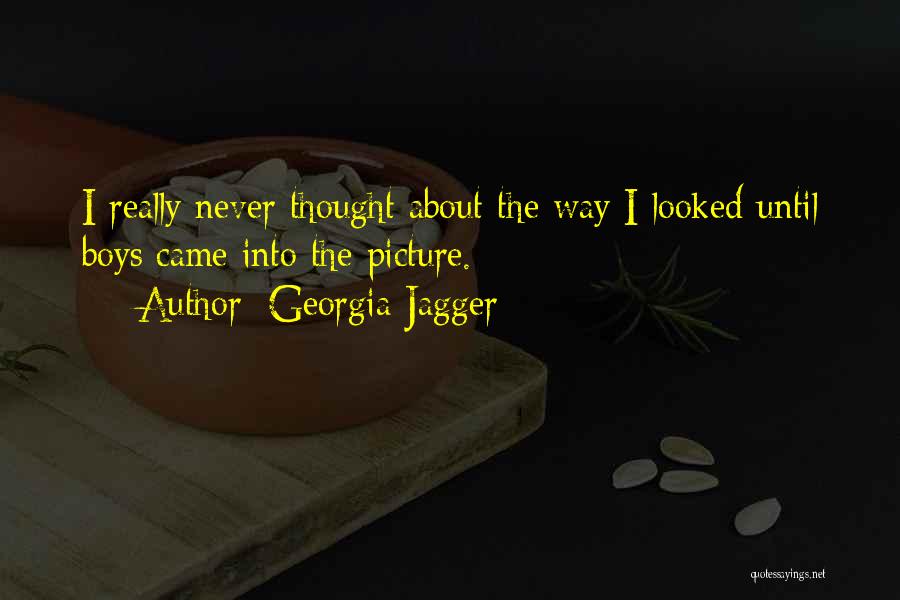 I Really Quotes By Georgia Jagger