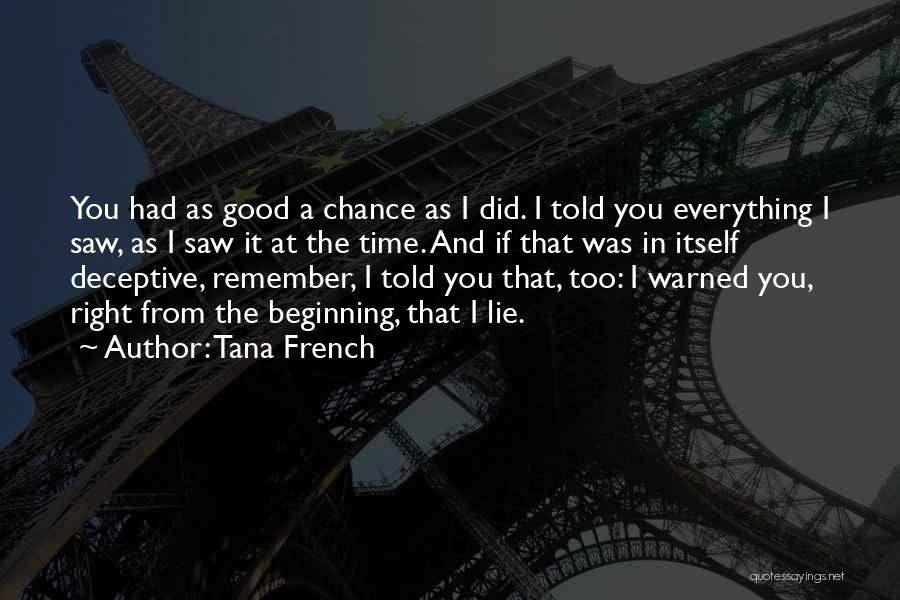 I Remember Everything Quotes By Tana French