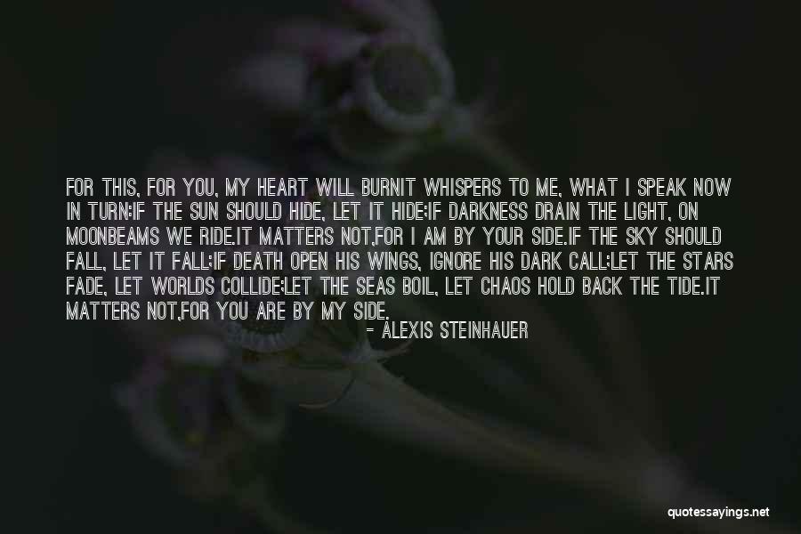 I Ride For You Quotes By Alexis Steinhauer