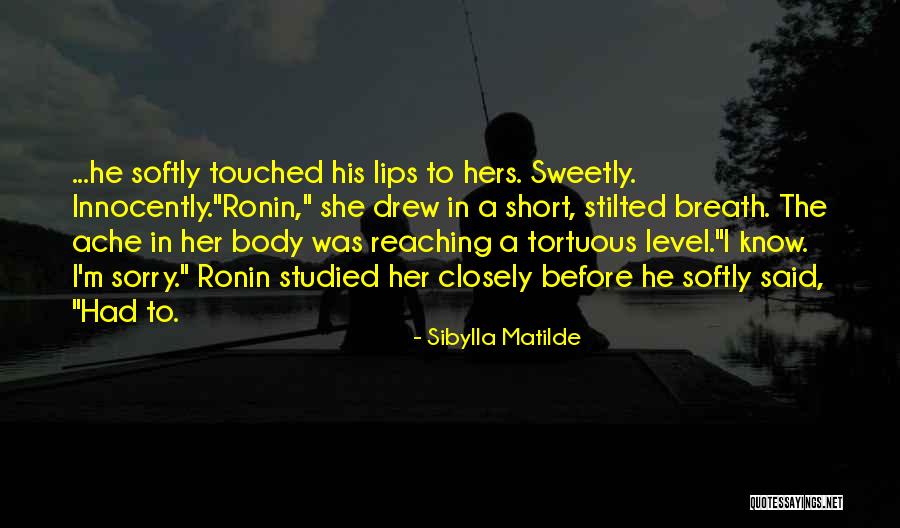 I Said Sorry Quotes By Sibylla Matilde I Said Sorry Quotes By Sibylla Matilde
