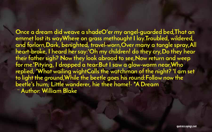 I Saw A Dream Quotes By William Blake