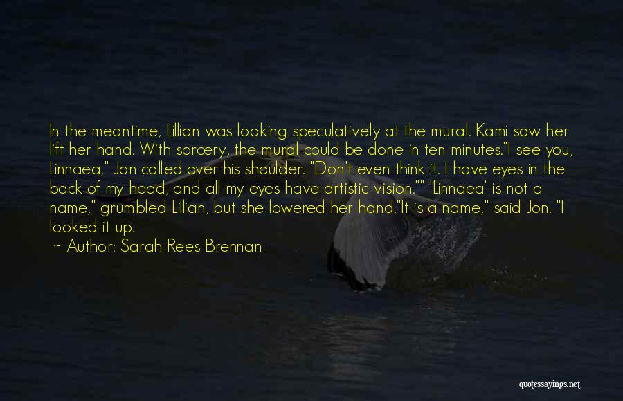 I Saw Her Eyes Quotes By Sarah Rees Brennan