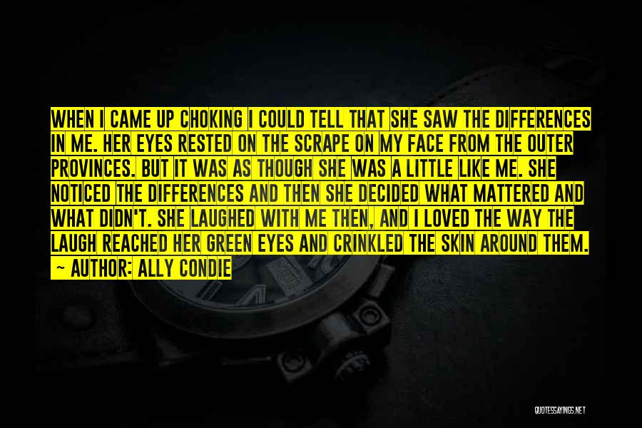 I Saw Her Face Quotes By Ally Condie