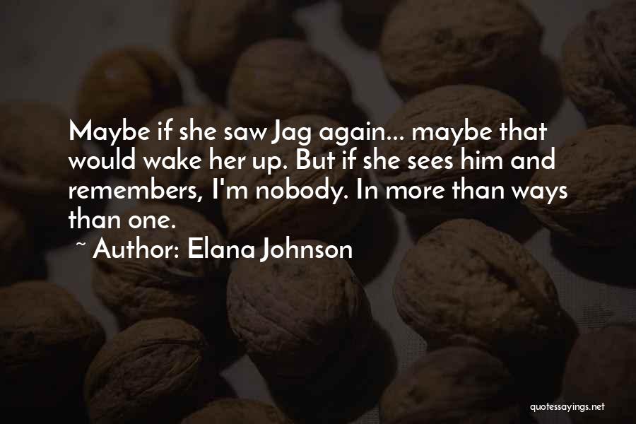 I Saw Him Again Quotes By Elana Johnson