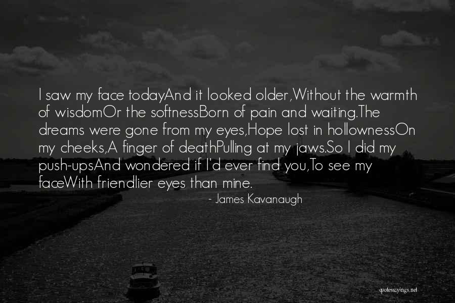 I Saw You In My Dreams Quotes By James Kavanaugh
