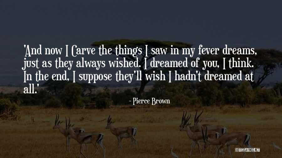 I Saw You In My Dreams Quotes By Pierce Brown