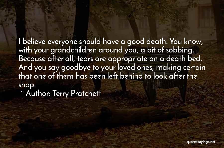I Say Goodbye Quotes By Terry Pratchett
