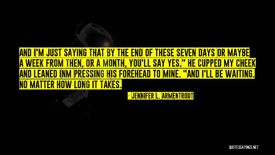 I Say No Quotes By Jennifer L. Armentrout