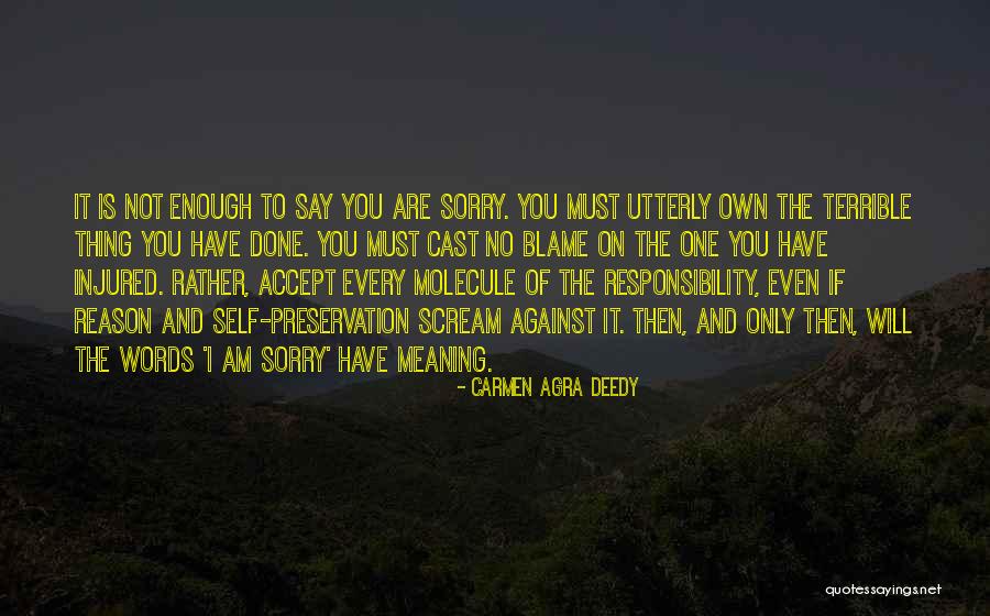 I Say Sorry Quotes By Carmen Agra Deedy I Say Sorry Quotes By Carmen Agra Deedy