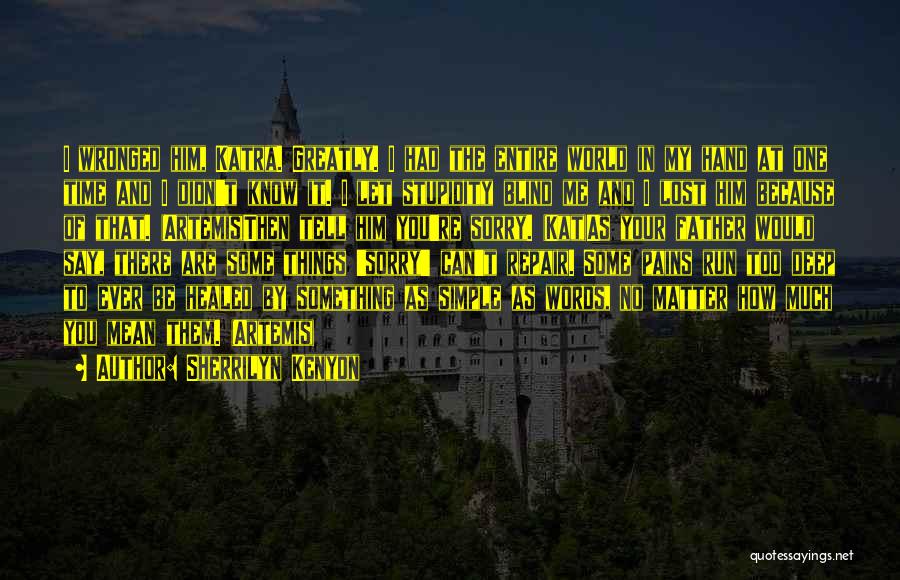 I Say Sorry Too Much Quotes By Sherrilyn Kenyon I Say Sorry Too Much Quotes By Sherrilyn Kenyon