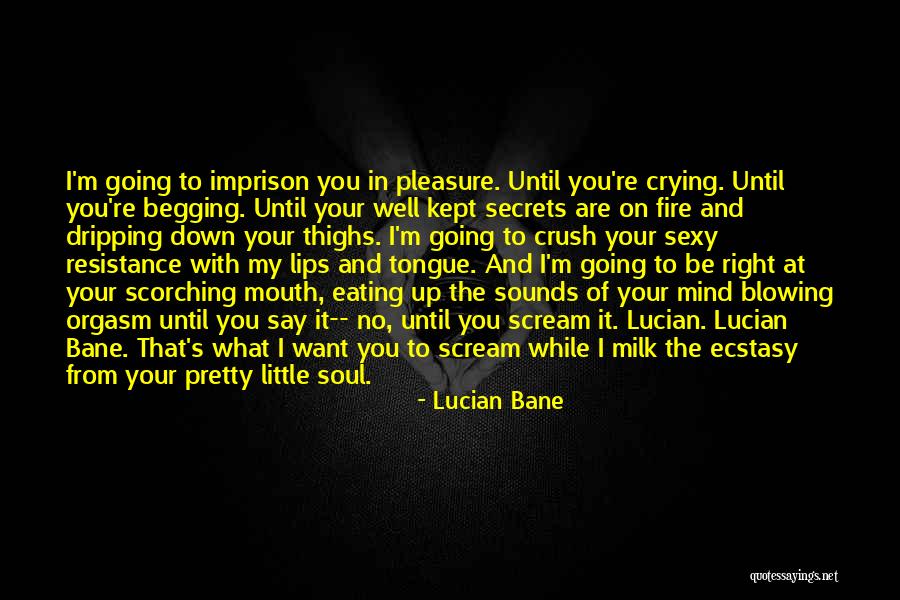 I Say What's On My Mind Quotes By Lucian Bane I Say What's On My Mind Quotes By Lucian Bane