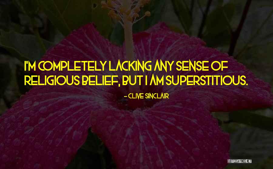 I Sense Quotes By Clive Sinclair I Sense Quotes By Clive Sinclair