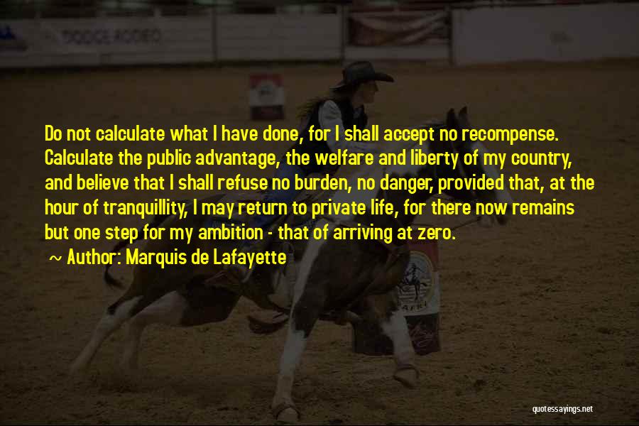 I Shall Return Quotes By Marquis De Lafayette