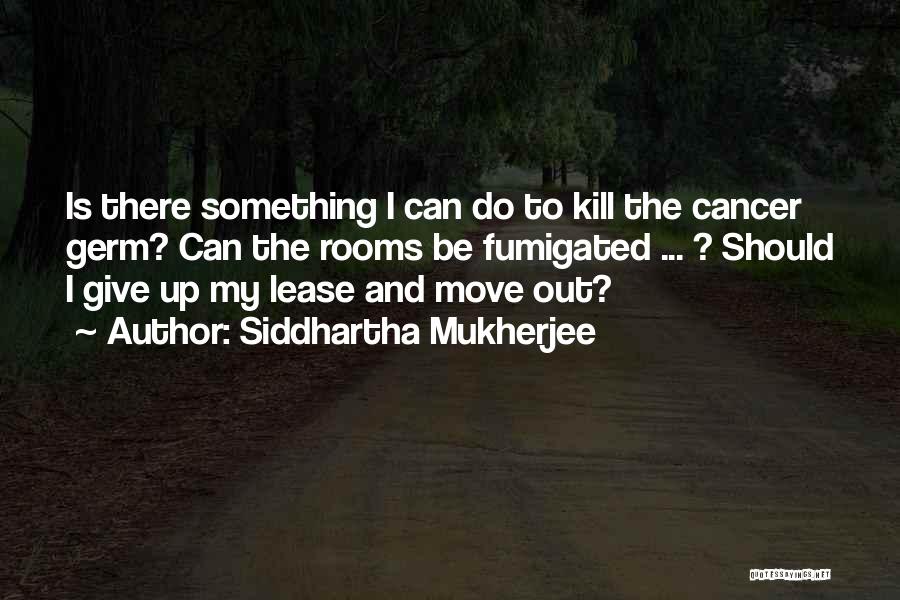 I Should Give Up Quotes By Siddhartha Mukherjee