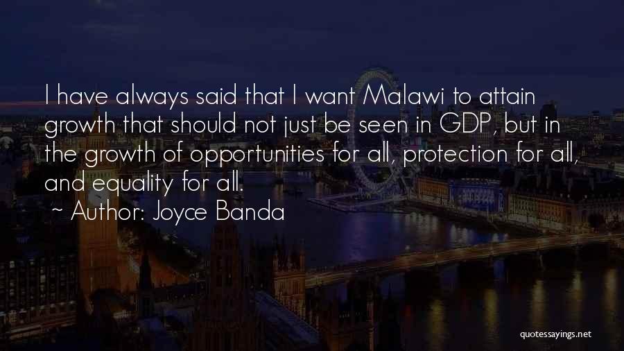 I Should Have Said Quotes By Joyce Banda