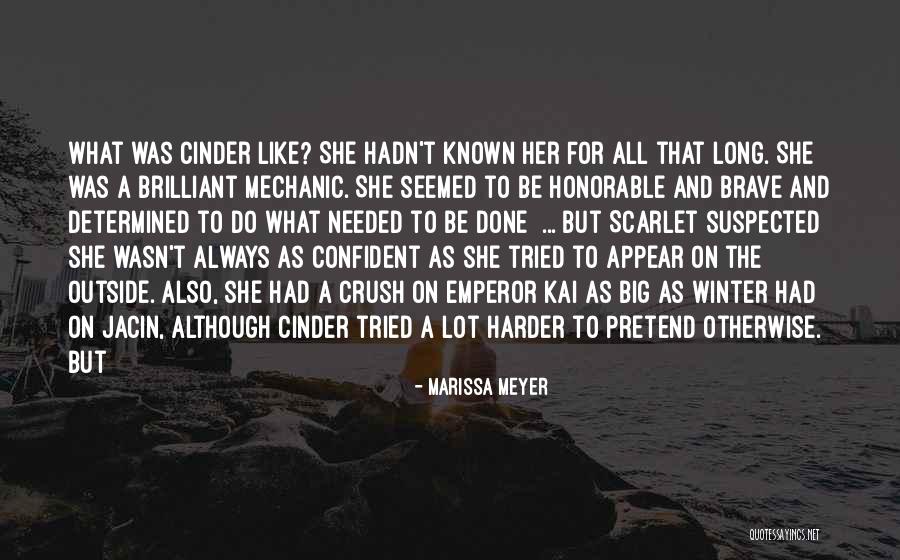 I Should've Tried Harder Quotes By Marissa Meyer I Should've Tried Harder Quotes By Marissa Meyer