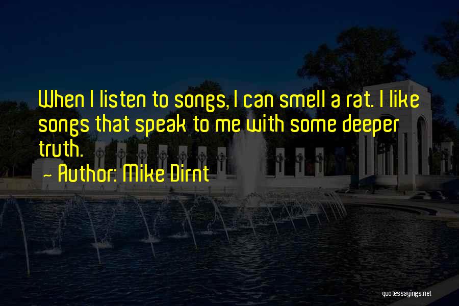 I Smell A Rat Quotes By Mike Dirnt