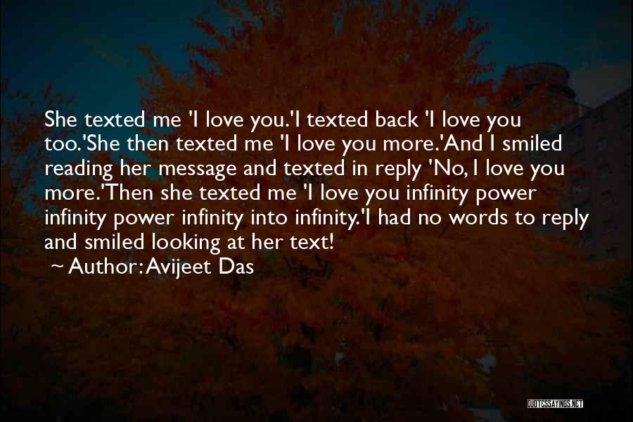 I Smile When You Text Me Quotes By Avijeet Das