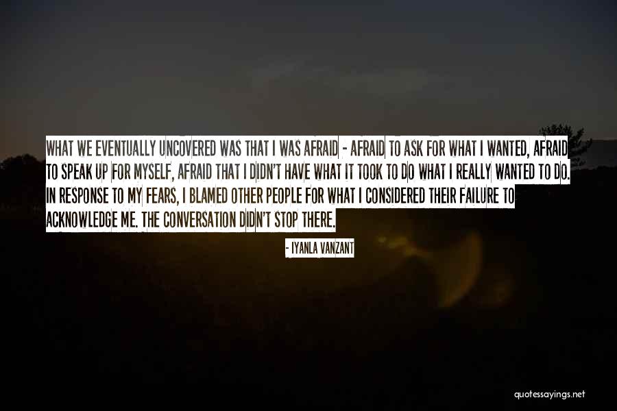 I Speak For Myself Quotes By Iyanla Vanzant I Speak For Myself Quotes By Iyanla Vanzant