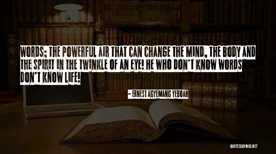 I Speak My Mind I Don't Mind What I Speak Quotes By Ernest Agyemang Yeboah