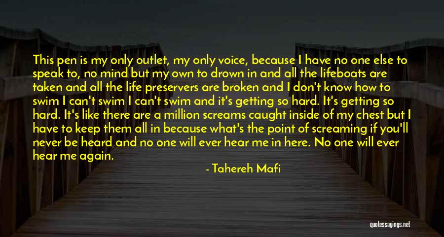 I Speak My Mind I Don't Mind What I Speak Quotes By Tahereh Mafi